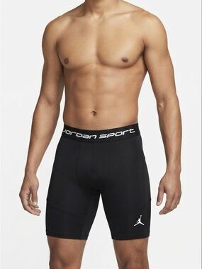 NWT Jordan Sport Dri-FIT Compression Boxer Shorts Briefs - Black - Size XL⁠